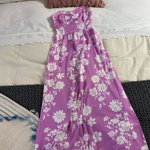 Aeropostale Purple Maxi Dress